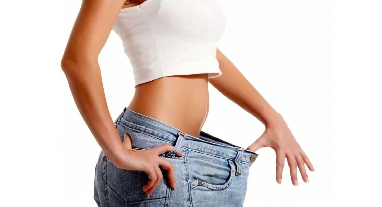 месечни резултати от загуба на тегло